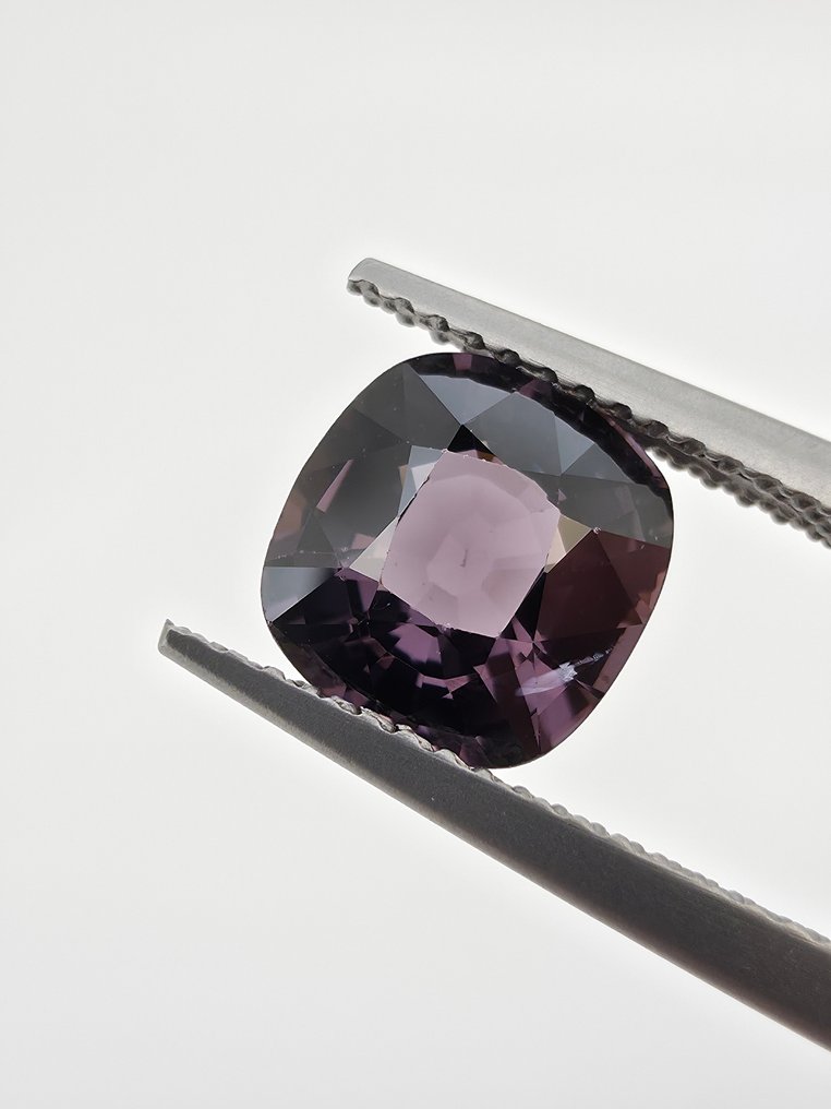 χωρίς τιμή ασφαλείας Μωβ, Ροζ, Γκρι Σπινέλιος  - 2.50 ct - Antwerp Laboratory for Gemstone Testing (ALGT) #4.3