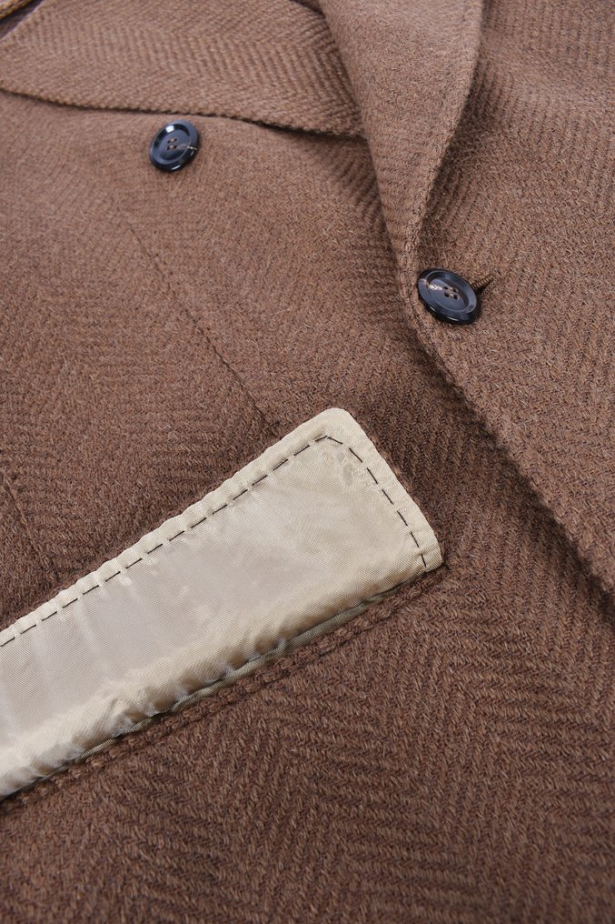 STILE LATINO €3100 - COAT - 50 - Alpaca Wol - New with tags - Jacket - New with tags #4.3