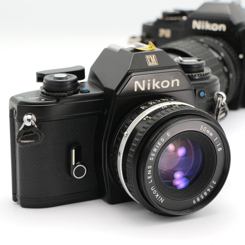Nikon FG, EM + objectieven Surprise Lot (**Read**) Αντανακλαστική φωτογραφική μηχανή με μονό φακό (TLR) #4.3
