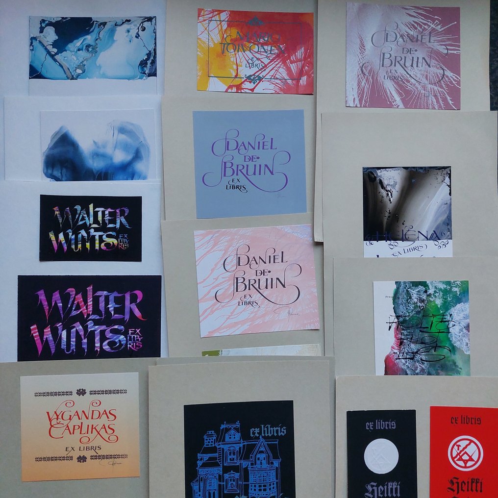 300 exlibris, Hannu Paalasmaa - Exlibris  #3.2