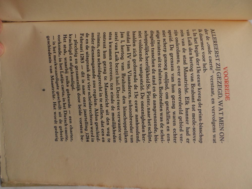 MAASTRICHT - (Joseph L. Blonden) - De drie officieele teksten van de alde caerte de stad Maastricht des jaars MCCLXXXIII - 1932 #4.3