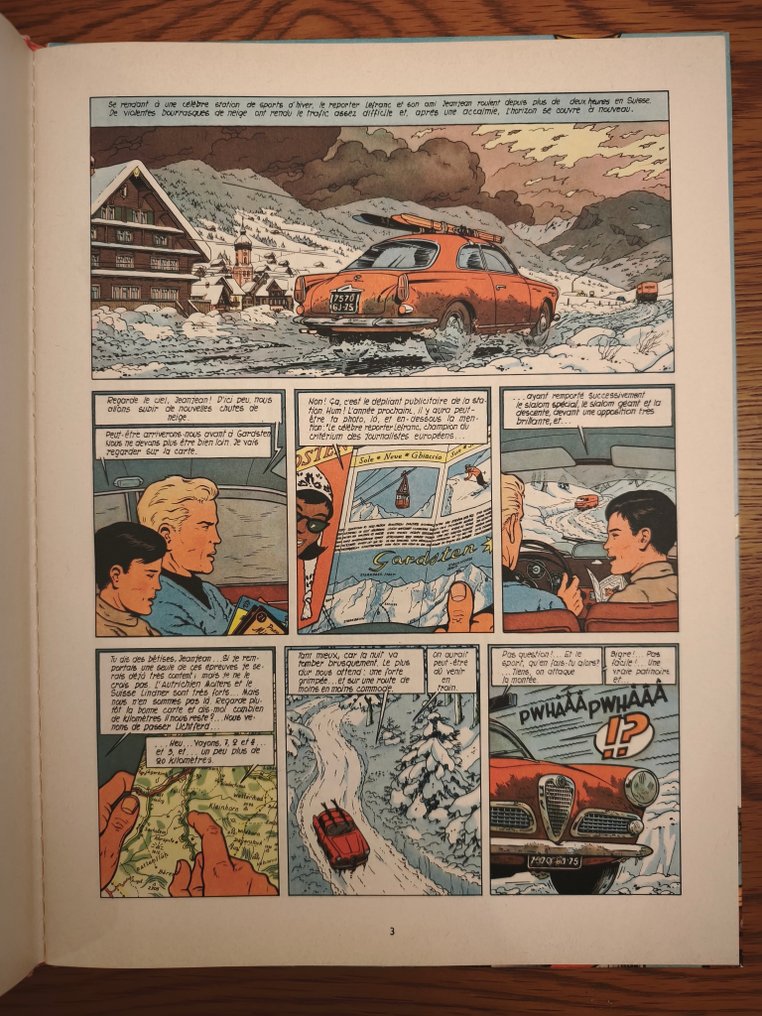 Lefranc T3 - Le Mystère Borg - C - 1 Album - Ensipainos - 1965 #4.3