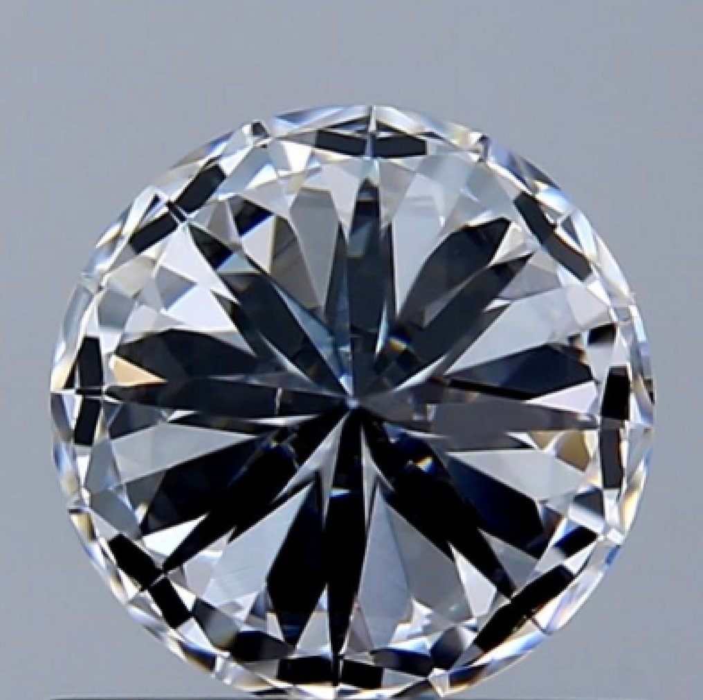 1 pcs 钻石  (天然)  - 0.73 ct - 圆形 - D (无色) - VVS1 极轻微内含一级 - 美国宝石研究院（GIA） - Ex Ex Ex #2.1