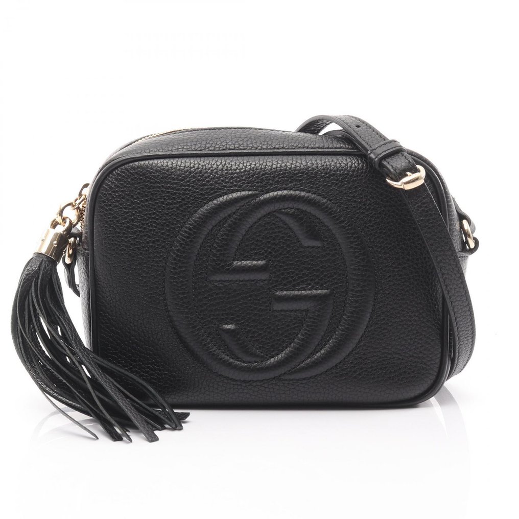 Gucci - Soho Disco Bag Interlocking G - 挂肩式皮包 #1.0