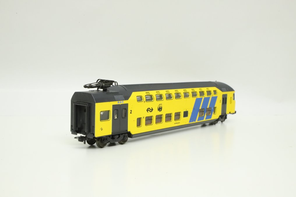 Lima H0 - 149723K - Σετ επιβατικού τρένου μοντελισμού (1) - 3x DDM ρυμουλκούμενα 'Panda' - NS #3.2