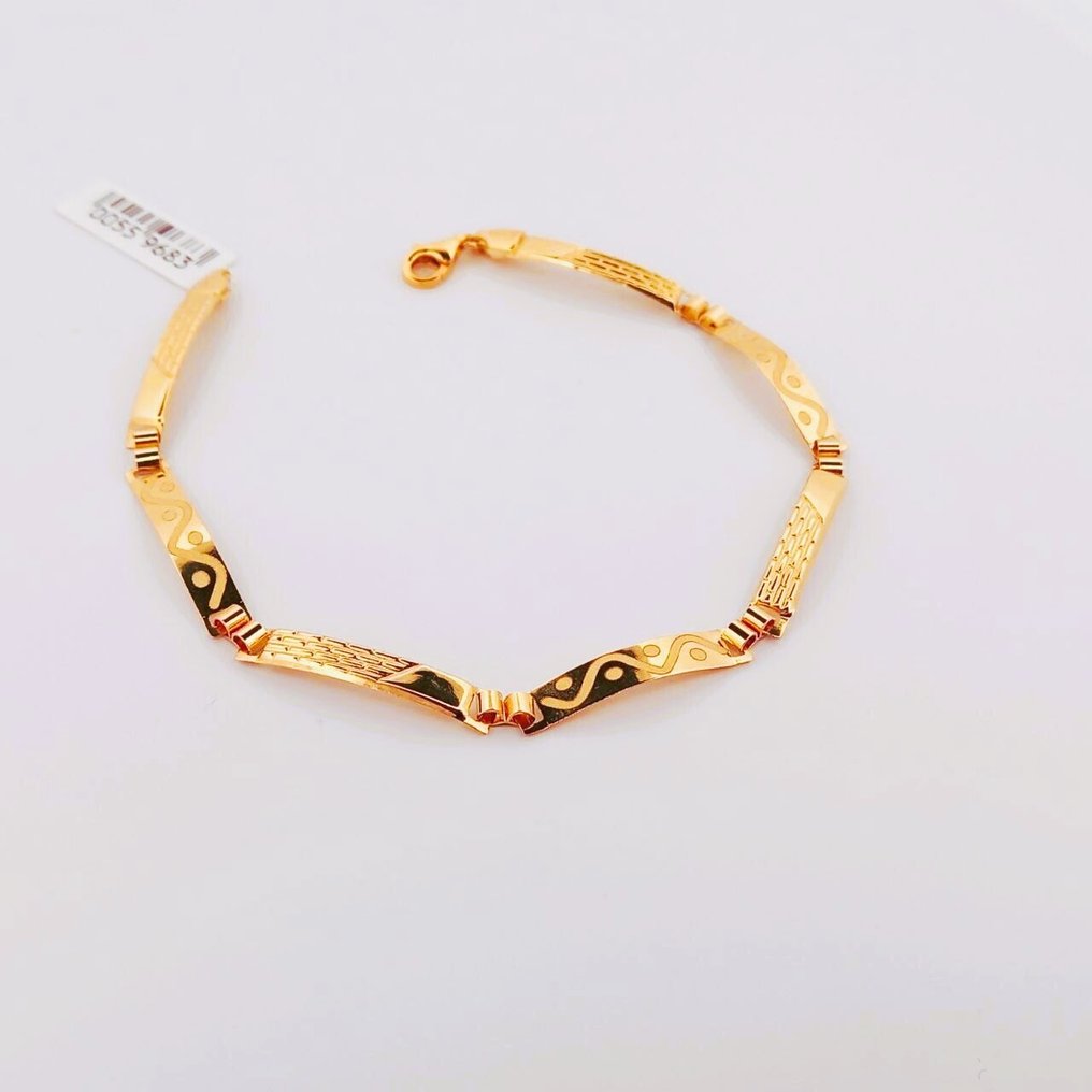 Βραχιόλι - 18 καράτια Κίτρινο χρυσό #1.0