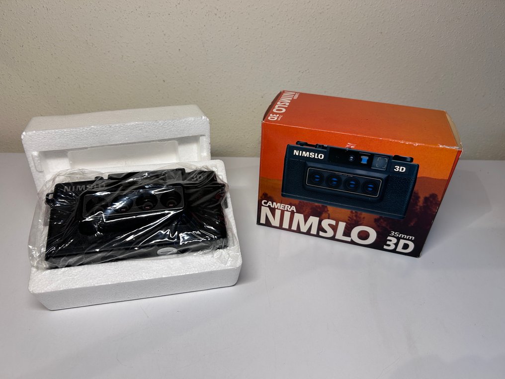 Nimslo Nimslo 3D with case, boxes and more... Aparat analogowy #4.3
