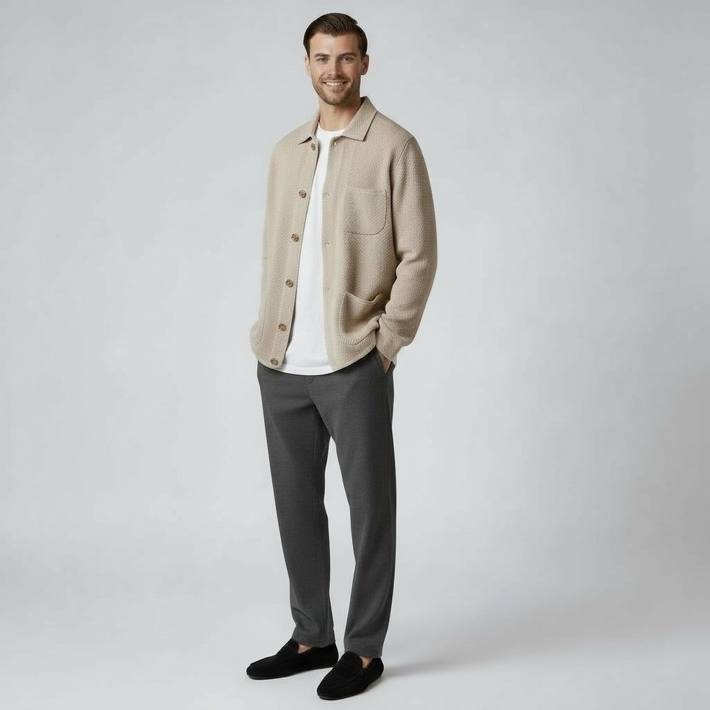 Lardini- Knitted- Overshirt-Size XXL - Cardigan - New with tags #1.0