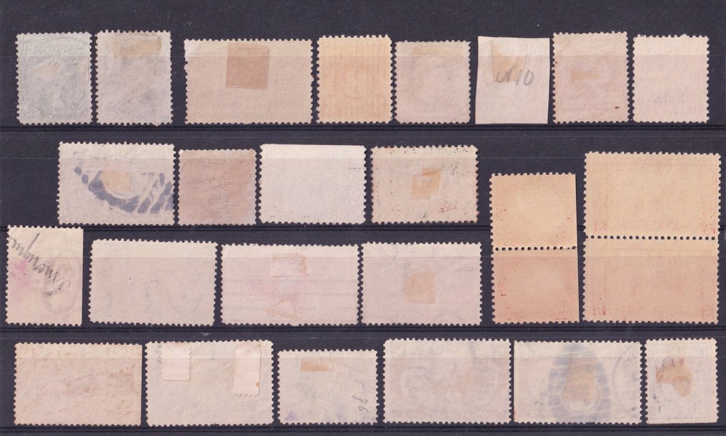 ΗΠΑ  - Κλασική επιλογή γραμματοσήμων σε μια κάρτα εισαγωγής. #1.0