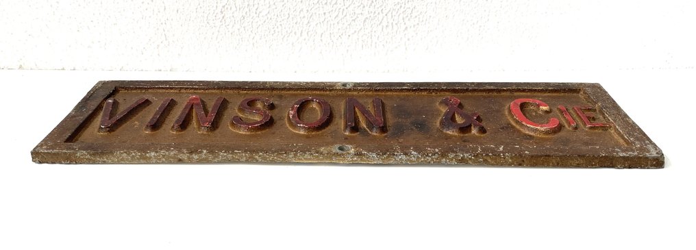 Vinson & Cie - Targa - Alluminio #4.3