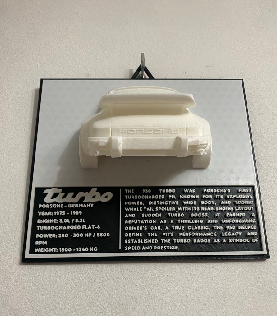 Frame 3D Porsche 930 TURBO - Porsche - 930 Turbo #4.3