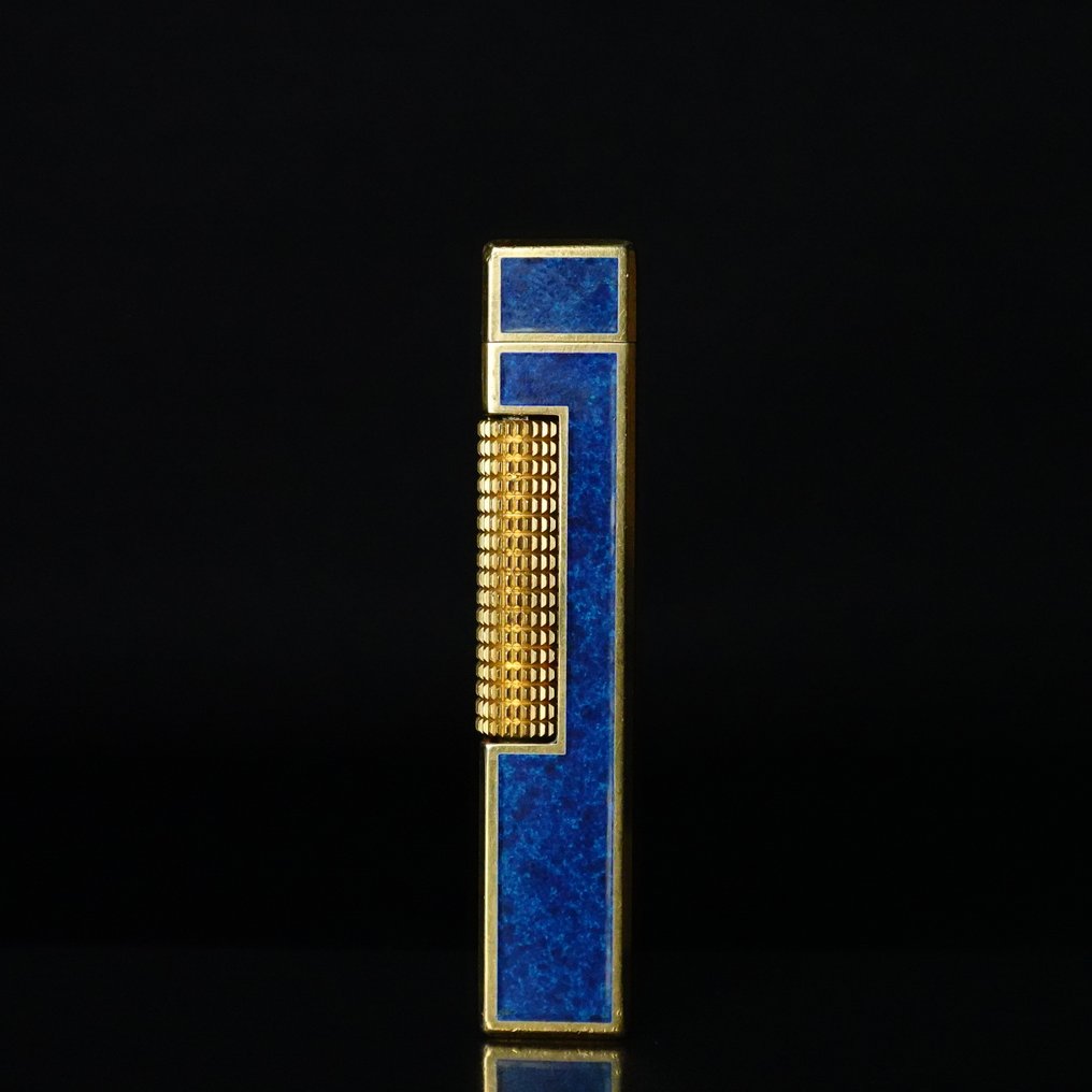 Dunhill - Lapis Lazuli Rollagas Lighter - 没有保留价 - 打火机 - 镀金, 青金石 #2.1