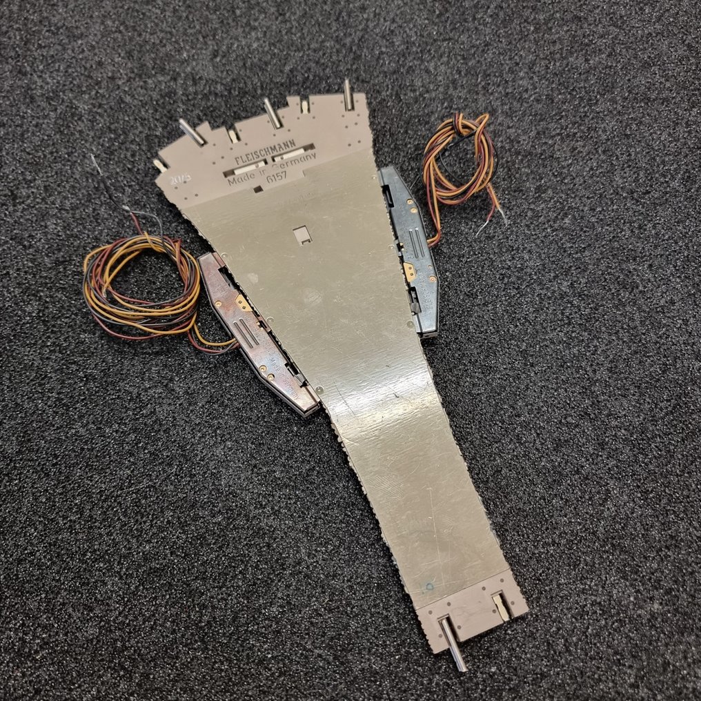 Fleischmann H0 - 6158 W - Modeltog skinnesæt (1) - Elektrisk 3-vejs skifte Profi skinner #4.3