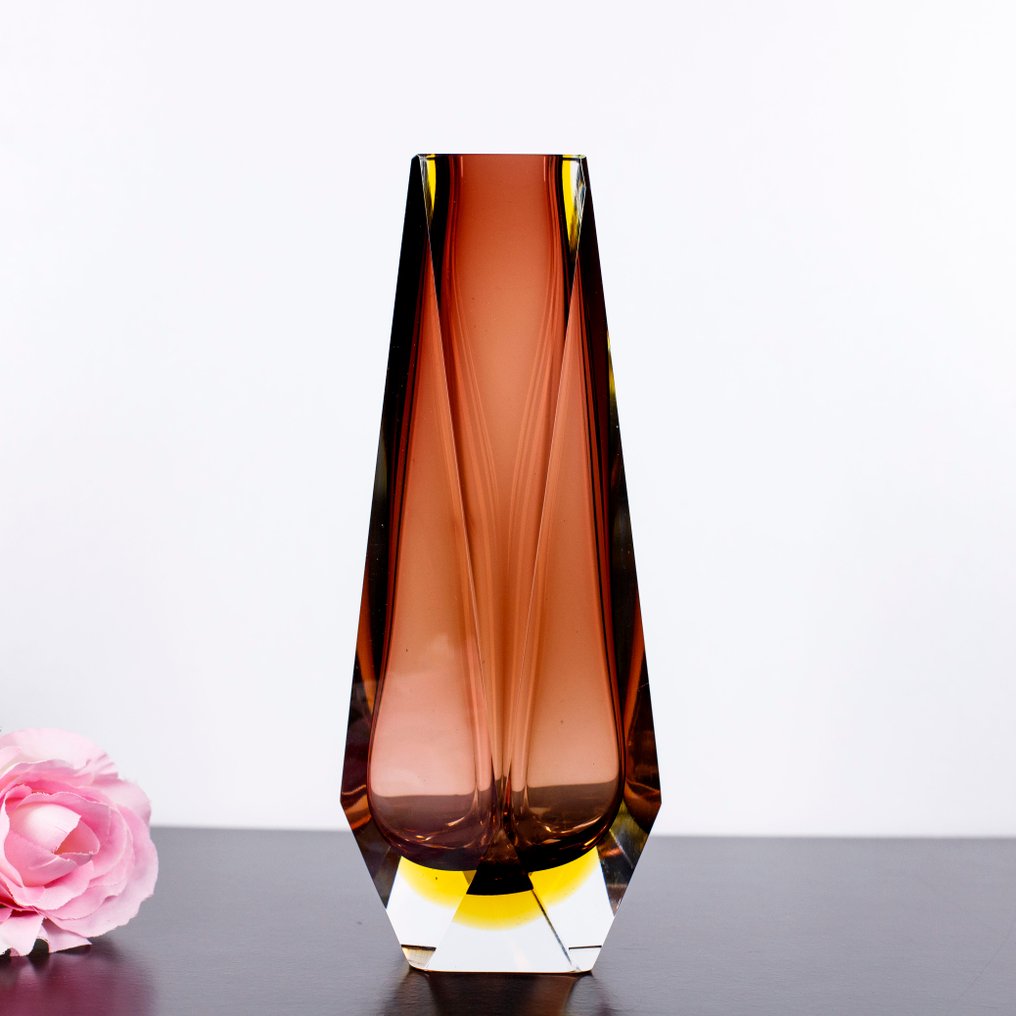 Vase - Uranglas, Murano-glas #3.2