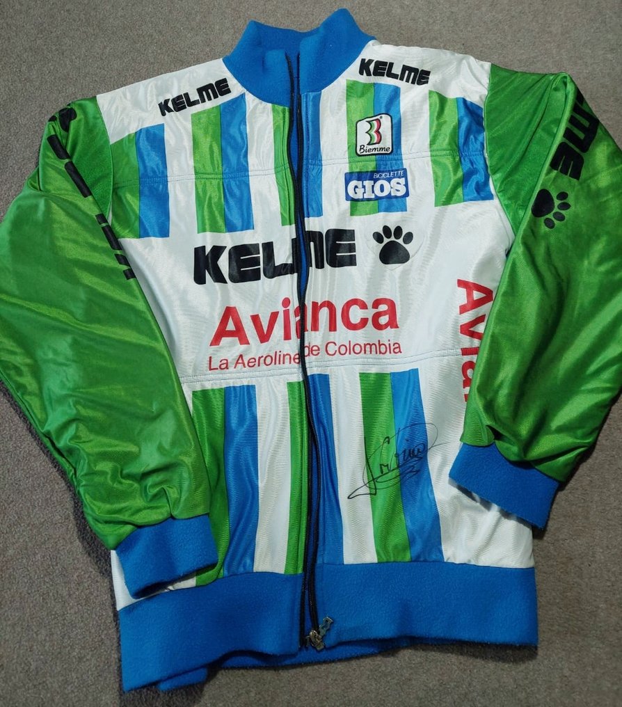 Kelme Avianca 1994 - Cycling - Lale Cubino - Μπλούζα ποδηλασίας #1.0