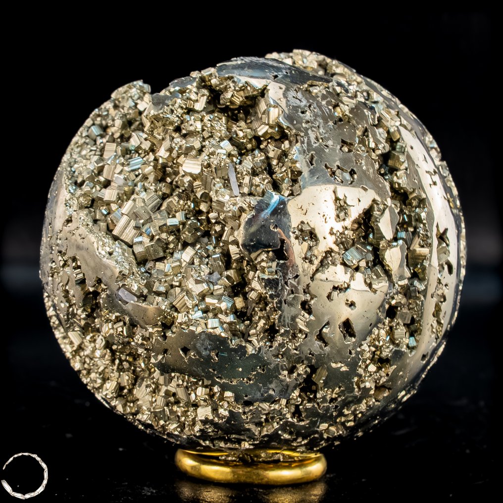 闪耀的地球宝藏 令人惊叹的 Pyrit 球- 678.78 g #3.2