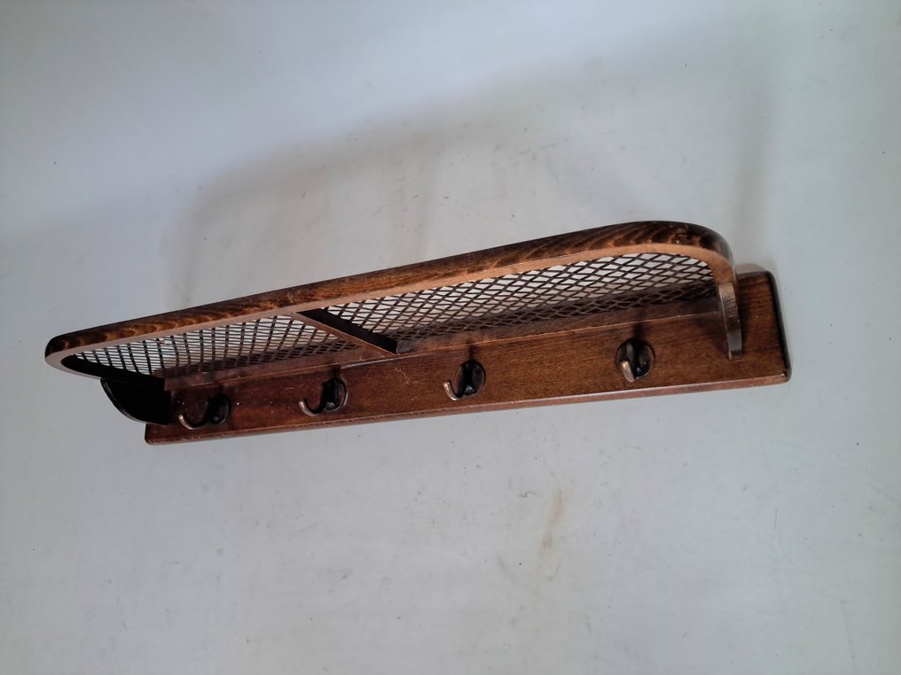 衣帽架 - 木, 藤 - Thonet 风格 + 帽子架 #1.0