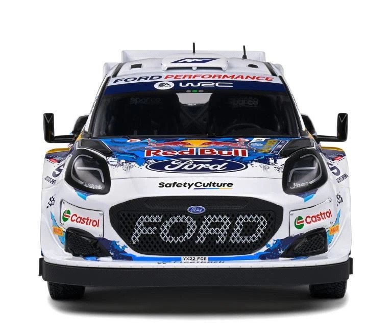 1:18 - Modell autó - Ford Puma Rally1 WRC Red Bull #4.3