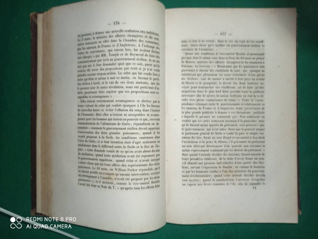 James Attinger - Memoires historiques de la Revolution sicilienne - 1848 #2.1