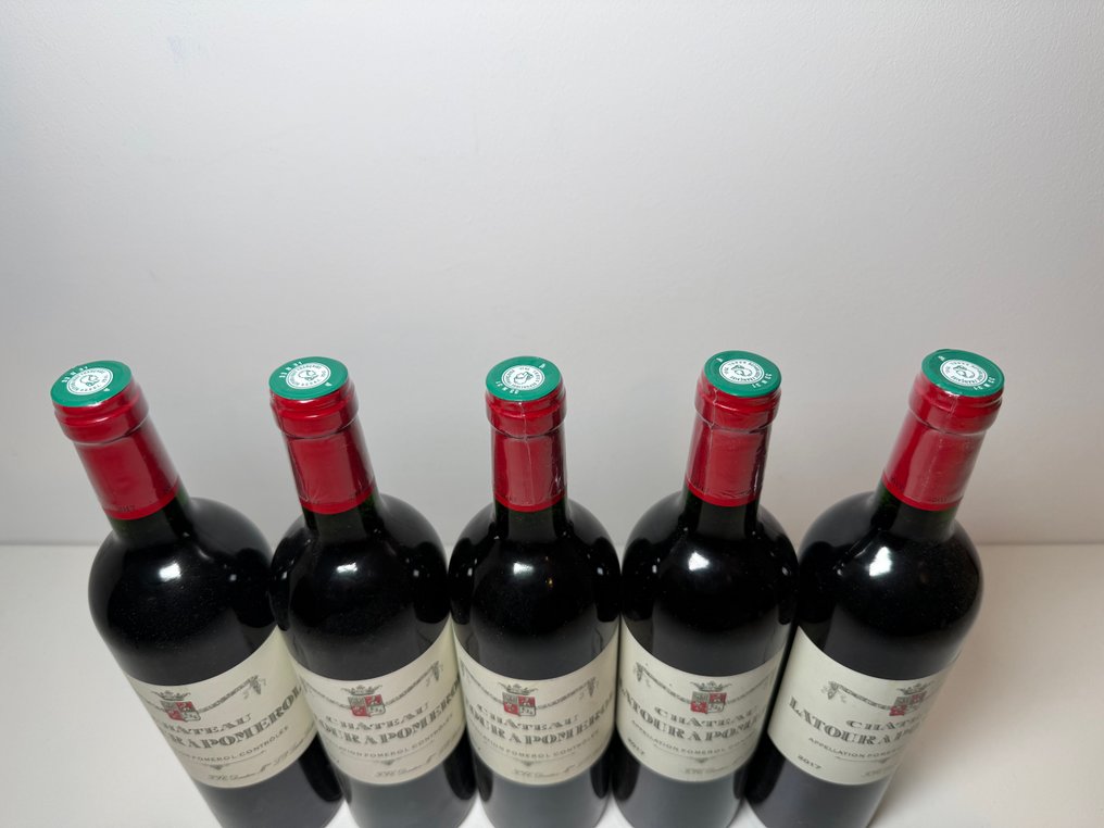 2017 Château Latour à Pomerol - Pomerol Appellation Pomerol Contrôlée - 5 Flasche (0,75Â l) #2.1