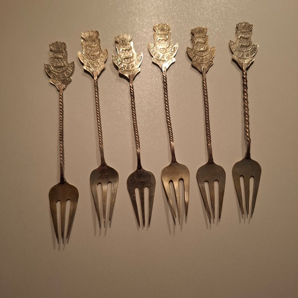 Furculiță (6) - .800 argint #4.3