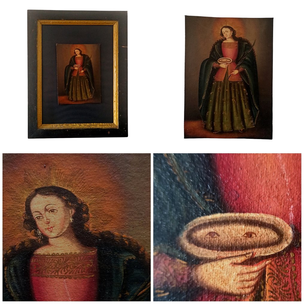 Spanish school (XX) - Santa Lucia #3.2