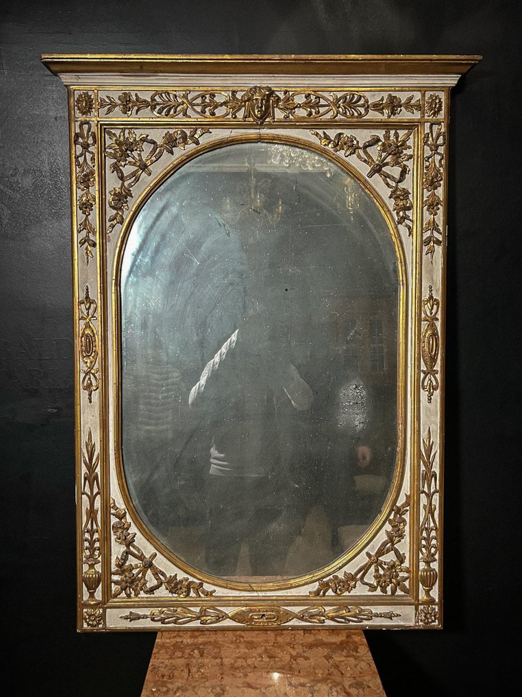 Specchiera  - Legno - Specchio Luigi XVI Napoli #1.0