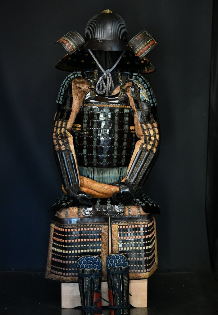 Yoroi 全套武士盔甲 - 絲, 銅, 铁 - 日本 - 江戶時代（1600-1868） #1.0