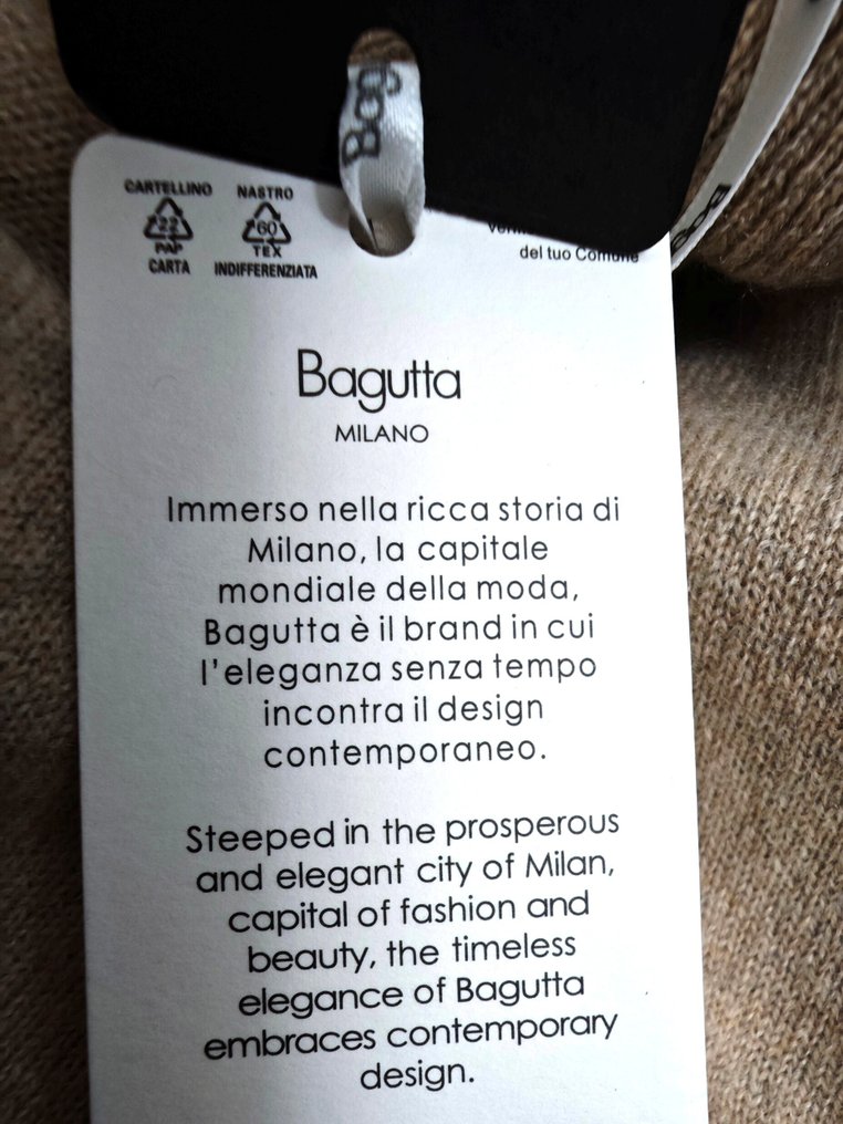Bagutta Milano - NEW - 100% Cashmere - Pull-over - Neuf avec étiquette #3.2