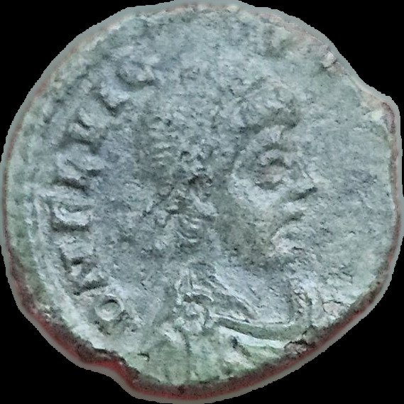 罗马帝国. 弗拉维乌斯·维克多 （ 387-388）. Nummus Very Rare #1.0