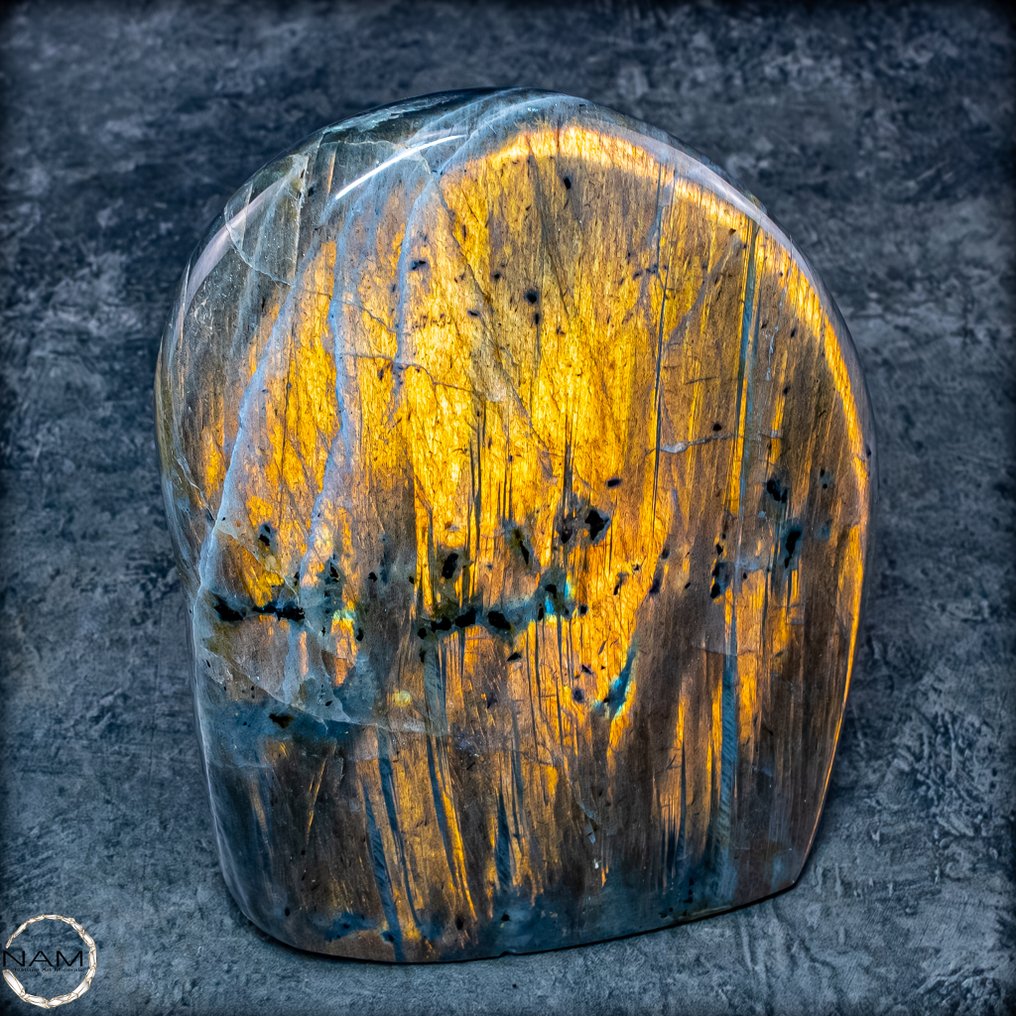 天然一等品质拉布拉多石 抛光的- 1787.24 g #1.0