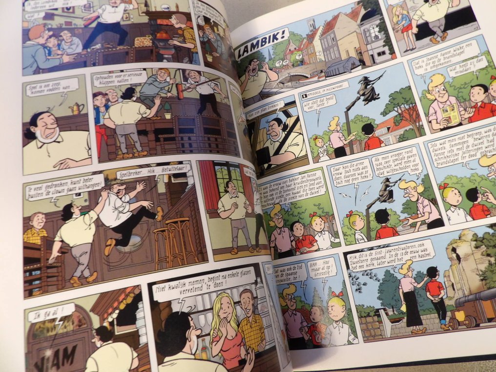 Suske en Wiske - Jeanne Panne - Nieuwpoort uitgave - Luxe linnen HC - 1 Album - First edition - 2000 #4.3