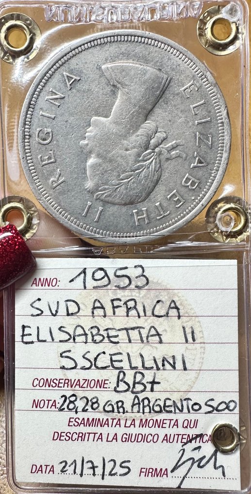 南非. 5 scellini 1953  (沒有保留價) #2.1