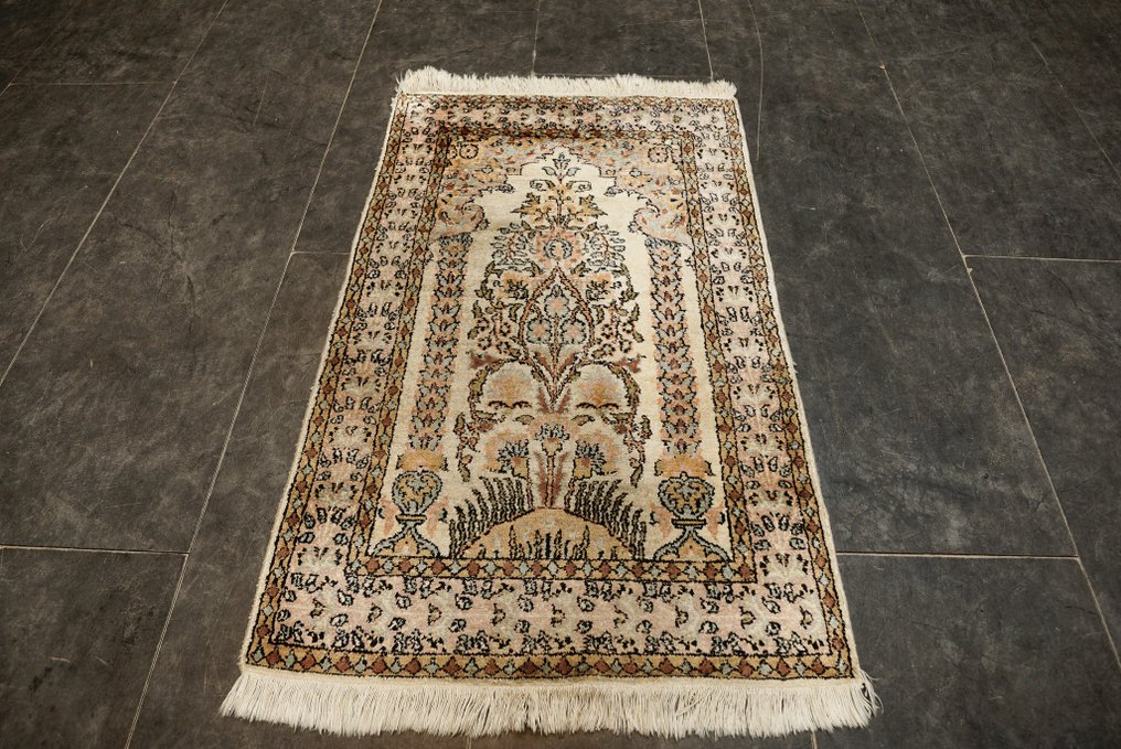 Kaschmir Seide - Teppich - 91 cm - 60 cm #2.1