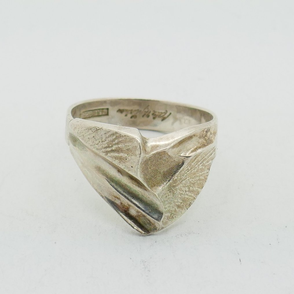 没有保留价 - 戒指 银 - Matti J. Hyvarinen #1.0