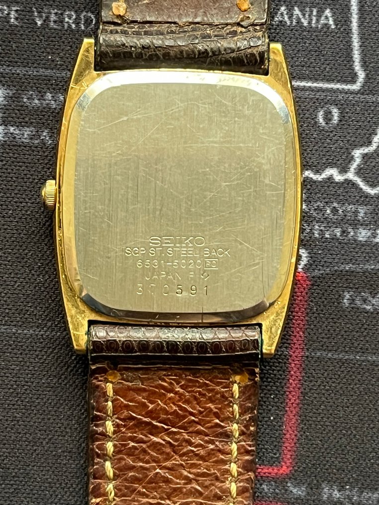 Seiko - Tank - χωρίς τιμή ασφαλείας - 5531-5020 - Άνδρες - 1983 #2.1