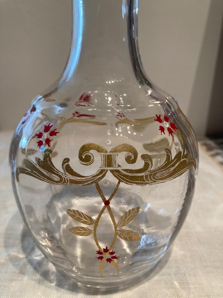 花瓶  - 水晶 - Art Nouveau #2.1