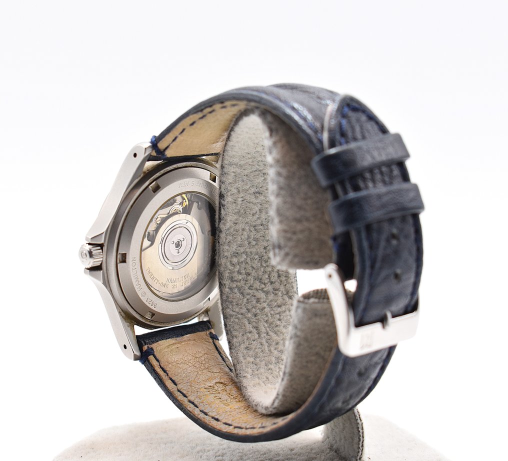 Hamilton - Khaki - Zonder minimumprijs - Automatic - 9823 - Date - Heren - 2000-2010  #4.3