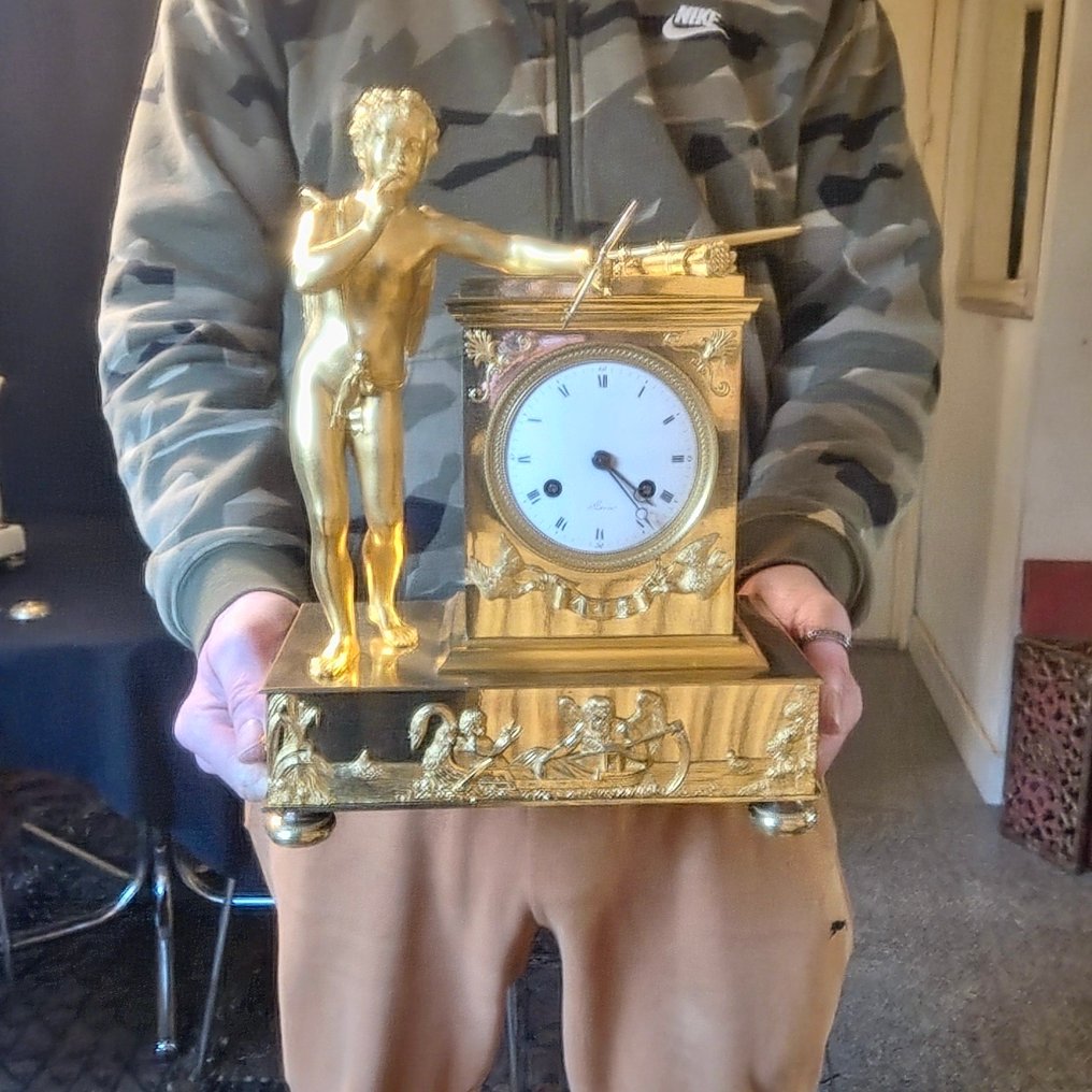 Manttelikello hahmoilla -   - Pronssattu - 1810 - Cupido #1.0