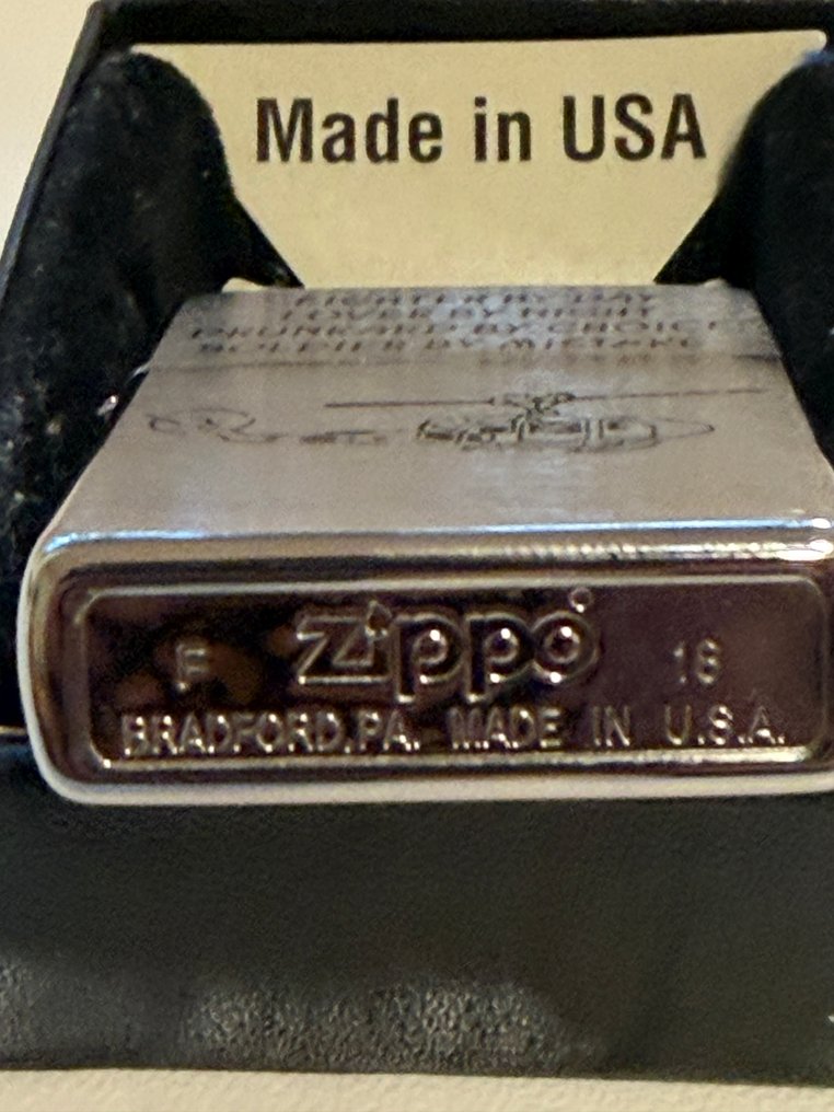Zippo - χωρίς τιμή ασφαλείας - Αναπτήρας τσέπης - Χάλυβας (ανοξείδωτος) #1.0