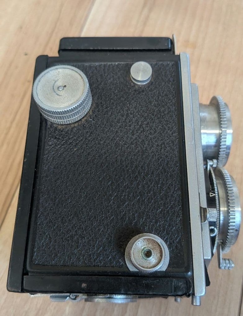 Ruvinal Flex Model III 3,5/50mm + Case (1956) | Twin lens reflex camera (TLR) #3.2