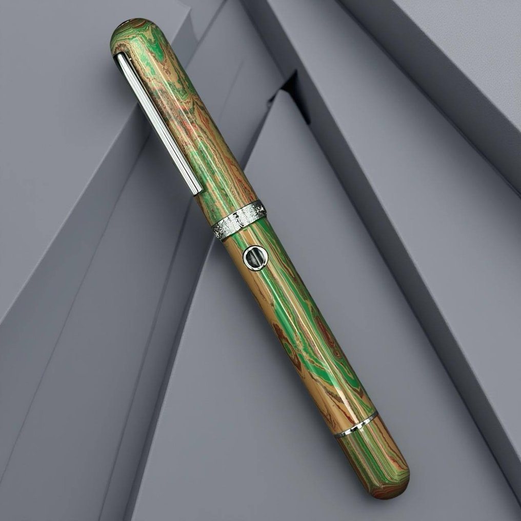 Nahvalur - Nautilus primavera - No reserve price - Fountain pen #2.1