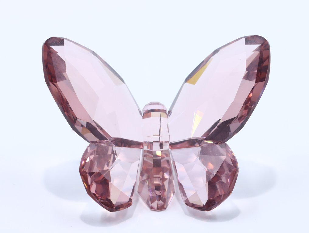 Statuetta - Swarovski Kristal - Vlinder light amethyst (Boxed + certificate) - Cristallo #1.0