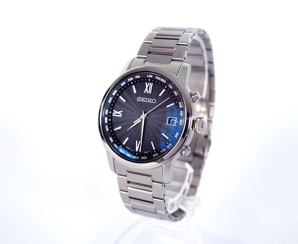 Seiko - Brightz Radio-Controlled Solar Titanium Men’s Watch - Fără preț de rezervă - 7B27-0AE0 / 9O0591 - Bărbați - 2010-2020 #3.2