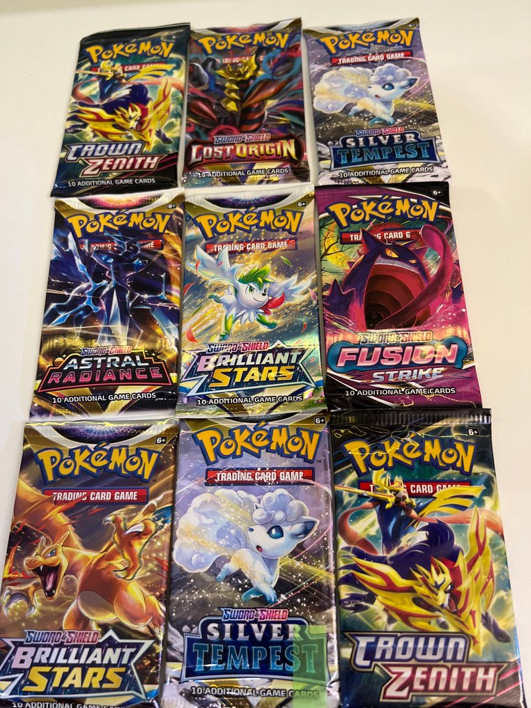 Pokémon - 9 Carte scellée - Sword & Shield #1.0