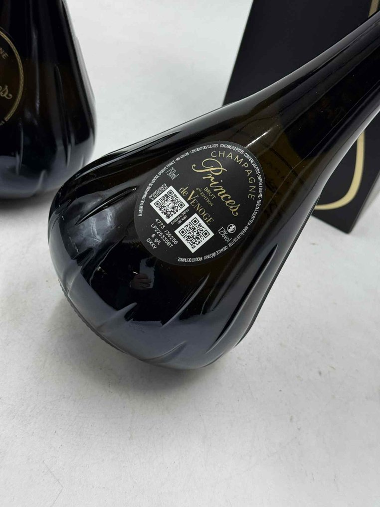 De Venoge, "Princes" limited edition Brut 4th Edition - Champagne Brut - 3 Pullot (0.7 L) #3.2