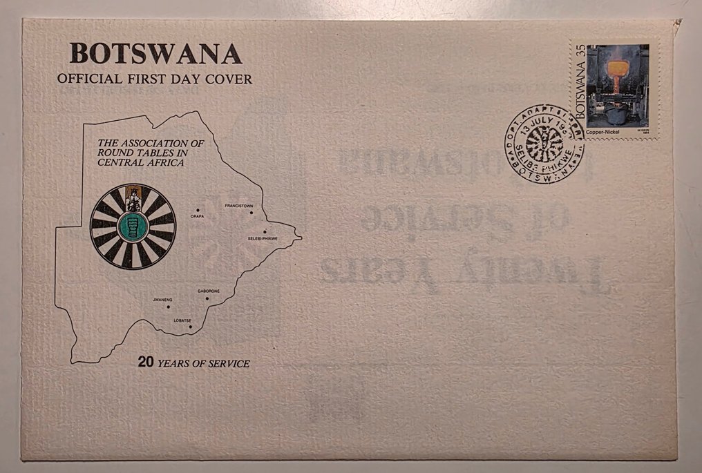 Botswana 1979/1996 - 近100枚极佳状态的FDC - 博茨瓦纳大集 #2.1