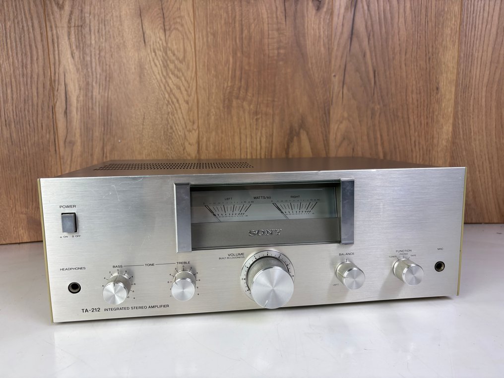 Sony - TA-212 Solid state amplifier #4.3