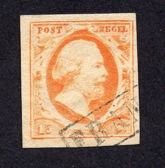 Netherlands 1852 - King William III NVPH 1-3 #1.0