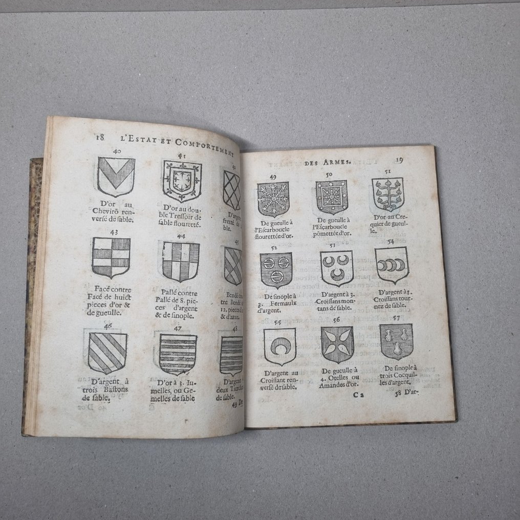 SCOHIER, Jean - L’Estat et comportement des armes - 1629 #1.0